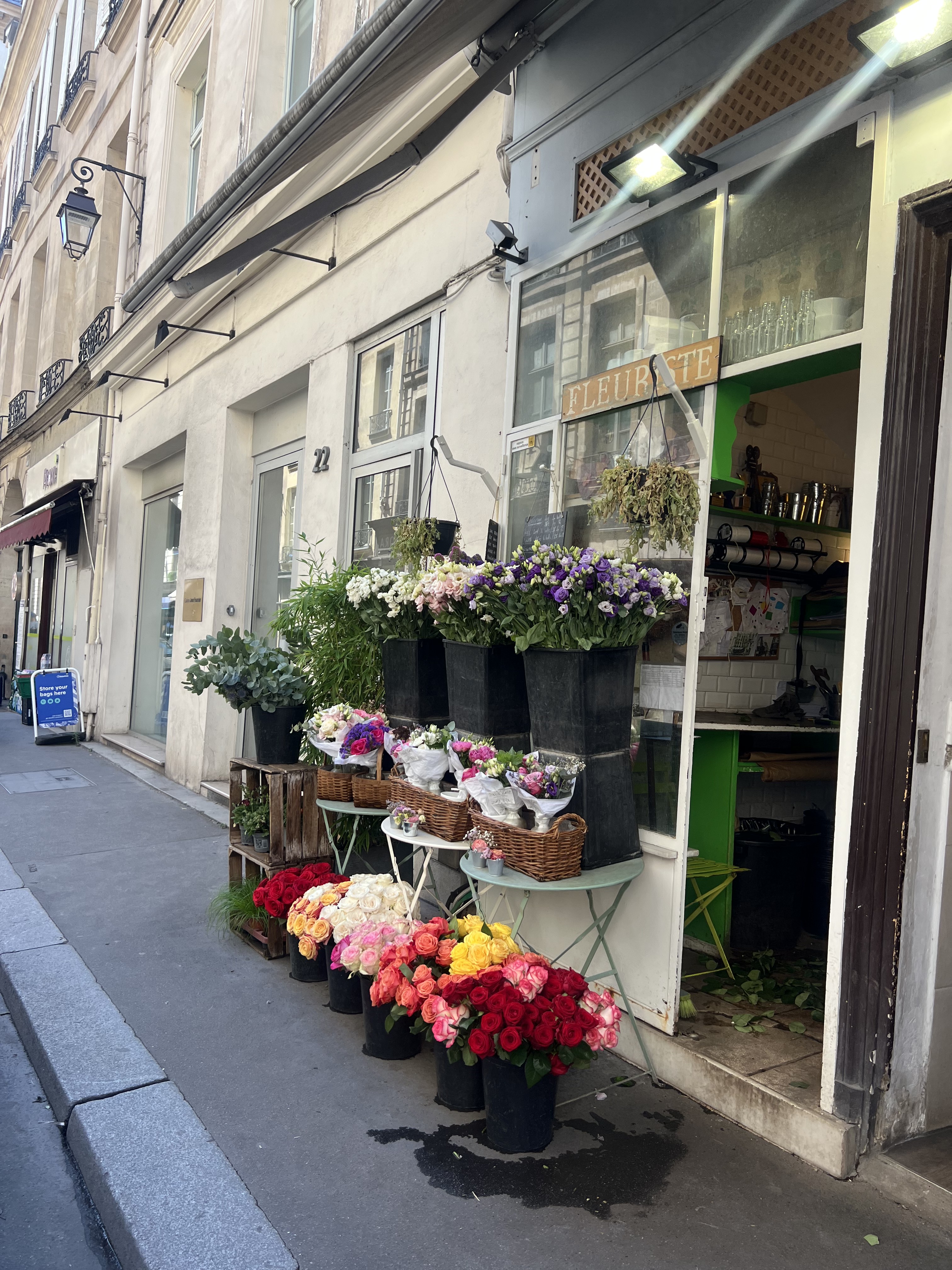 パリの花屋